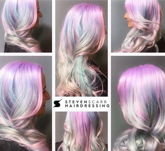 Pastel Hair Colours at Steven Scarr