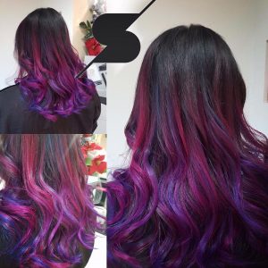 balayage and ombre hair colours at steven scarr hair salon in coxhoe, durham