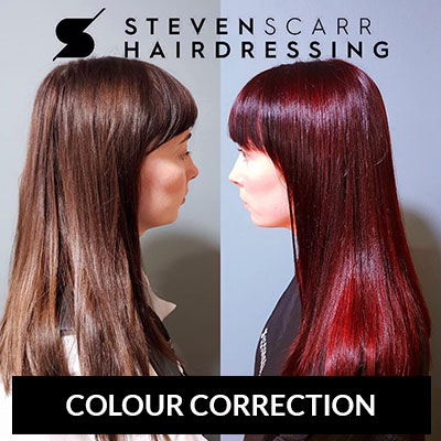 Hair Colour Correction - Steven Scarr Hairdressing. Coxhoe