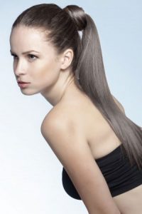 ponytail hairstyles at Steven Scarr hair salon in Durham