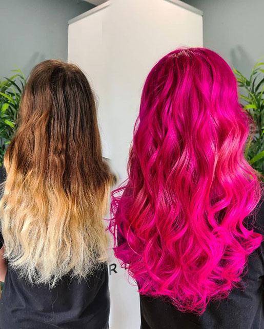 bold and bright fashion hair colour at steven scarr hair salon in coxhoe bold and bright fashion hair colour at steven scarr hair salon in coxhoe