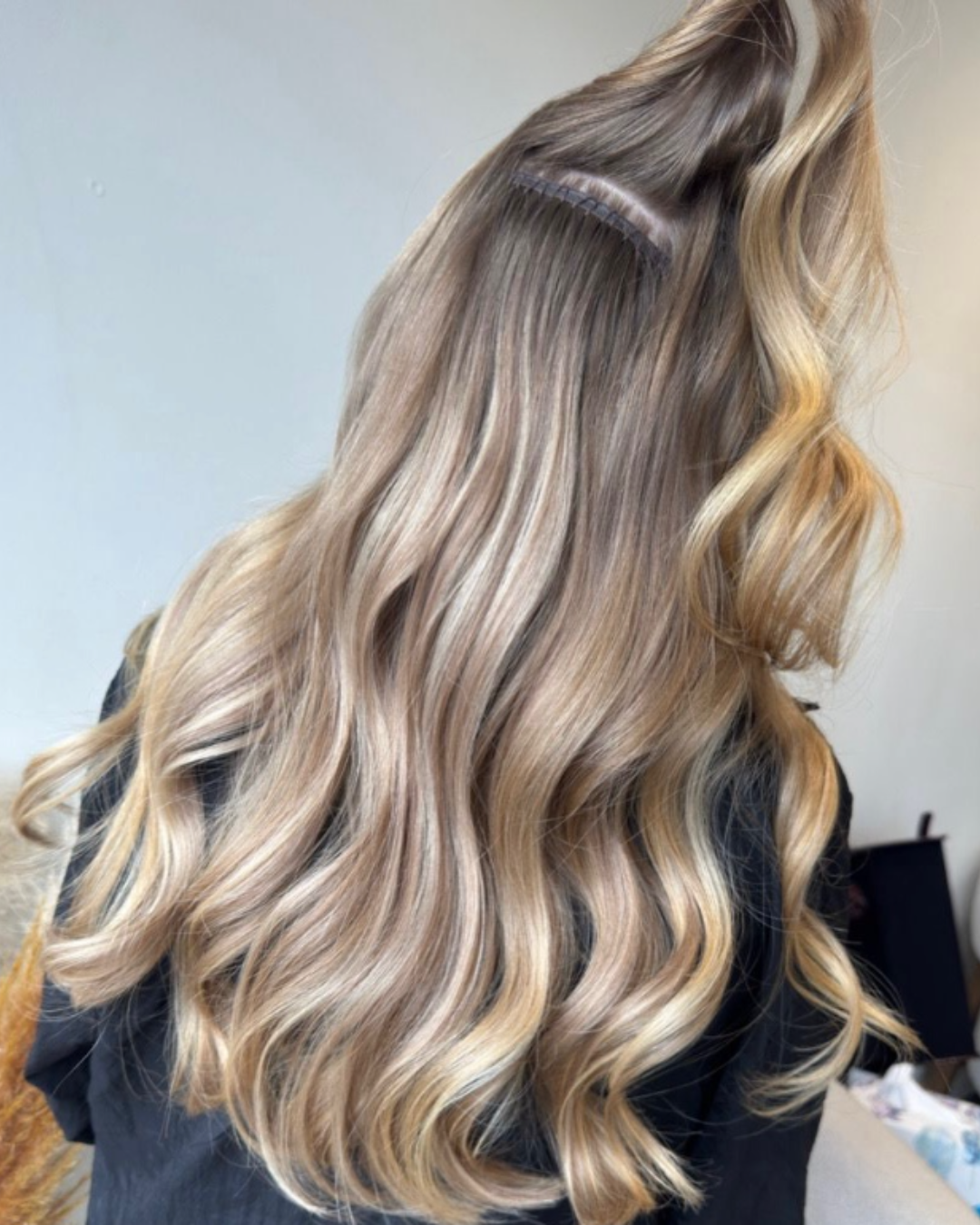 Weft Hair Extensions at Steven Scarr Hair Salon in Coxhoe, Durham