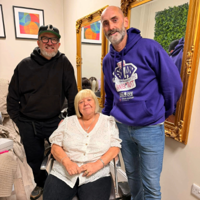 Steven Scarr Hair Supports Team Solan Cancer Trust in County Durham Steven Scarr Hair Supports Team Solan Cancer Trust in County Durham