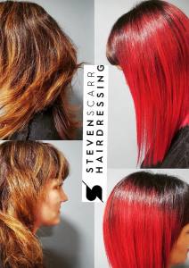 THE BEST RED HAIR COLOURS AT STEVEN SCARR HAIR SALON, DURHAM